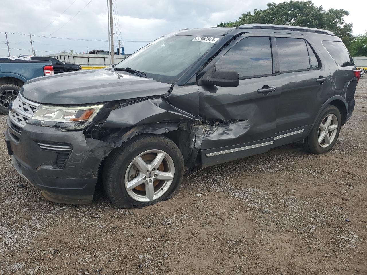 2018 Ford Explorer Xlt en Venta en Oklahoma City, OK - Front End