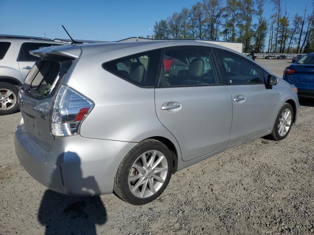  TOYOTA PRIUS 2014 Серебристый