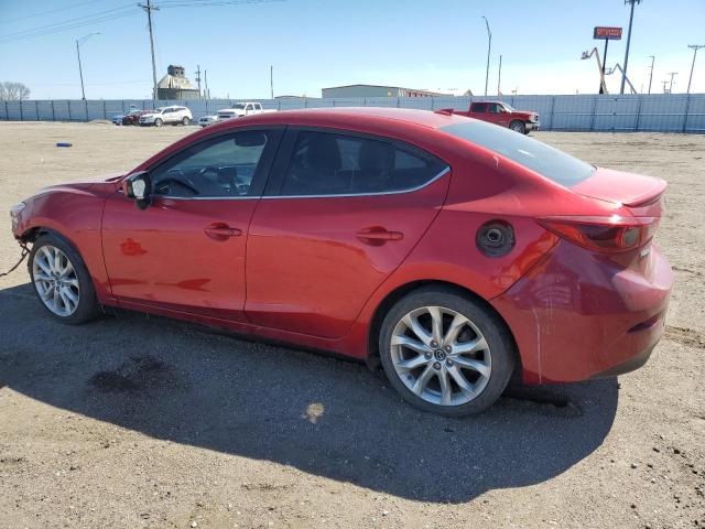 Sedans MAZDA 3 2016 Czerwony