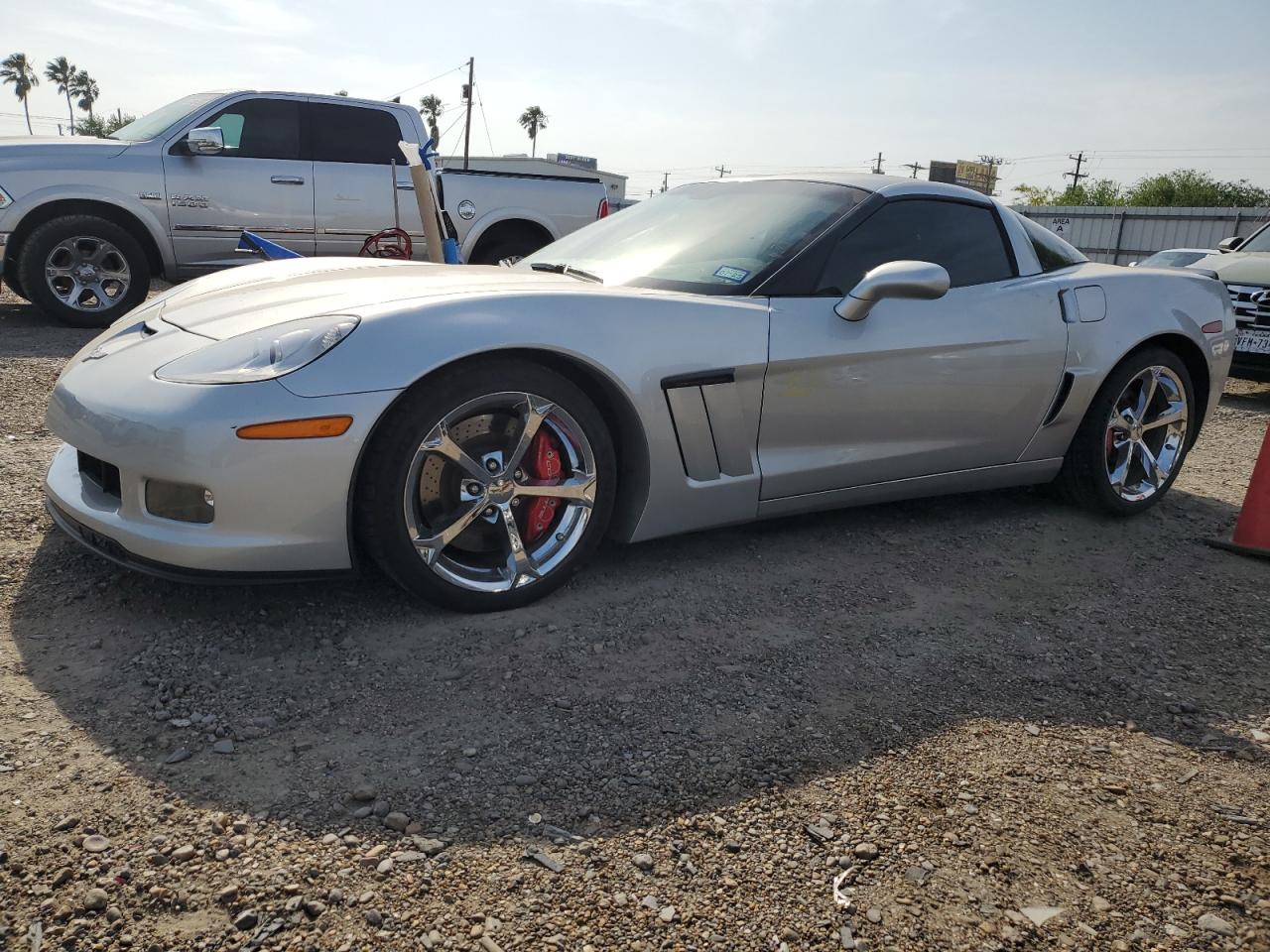 2012 Chevrolet Corvette Grand Sport იყიდება Mercedes-ში, TX - Water/Flood
