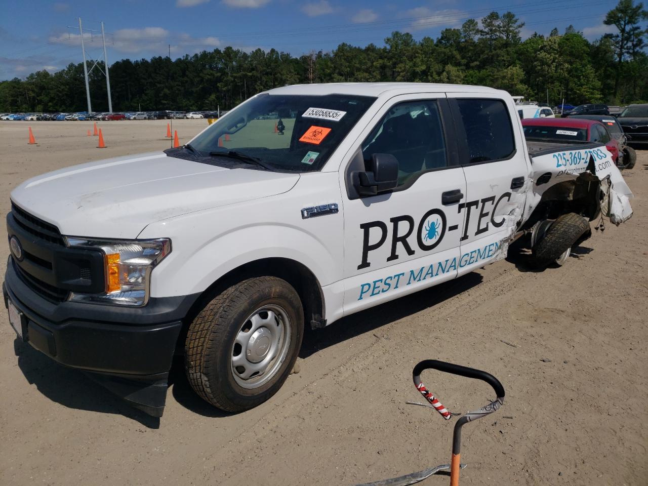 2019 Ford F150 Supercrew en Venta en Greenwell Springs, LA - Rear End