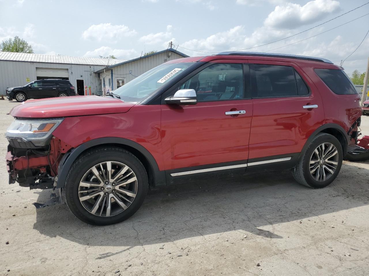 2017 Ford Explorer Platinum продається в Pekin, IL - Rear End