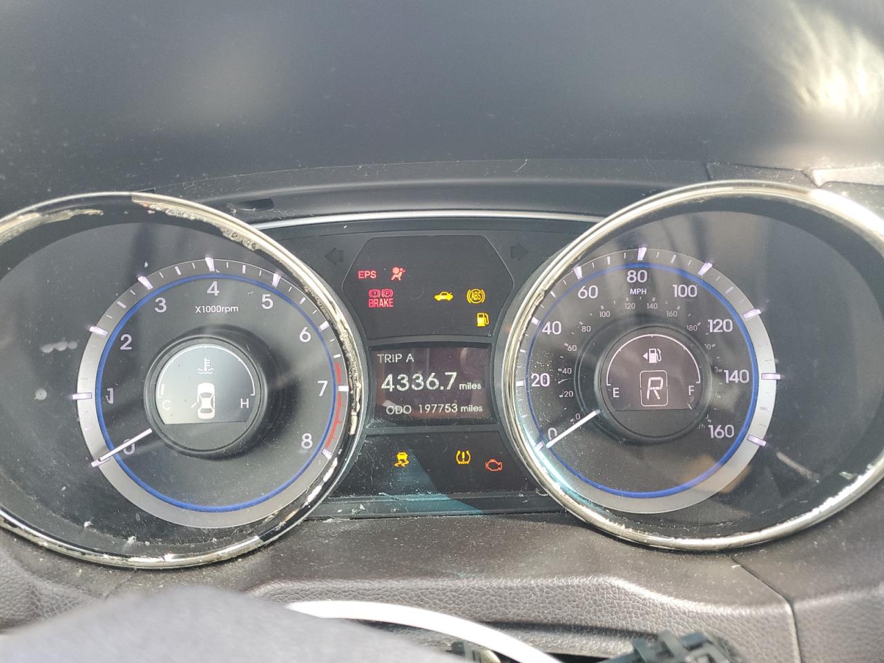 2013 Hyundai Sonata Gls VIN: 5NPED4AC1DH592422 Lot: 51632495