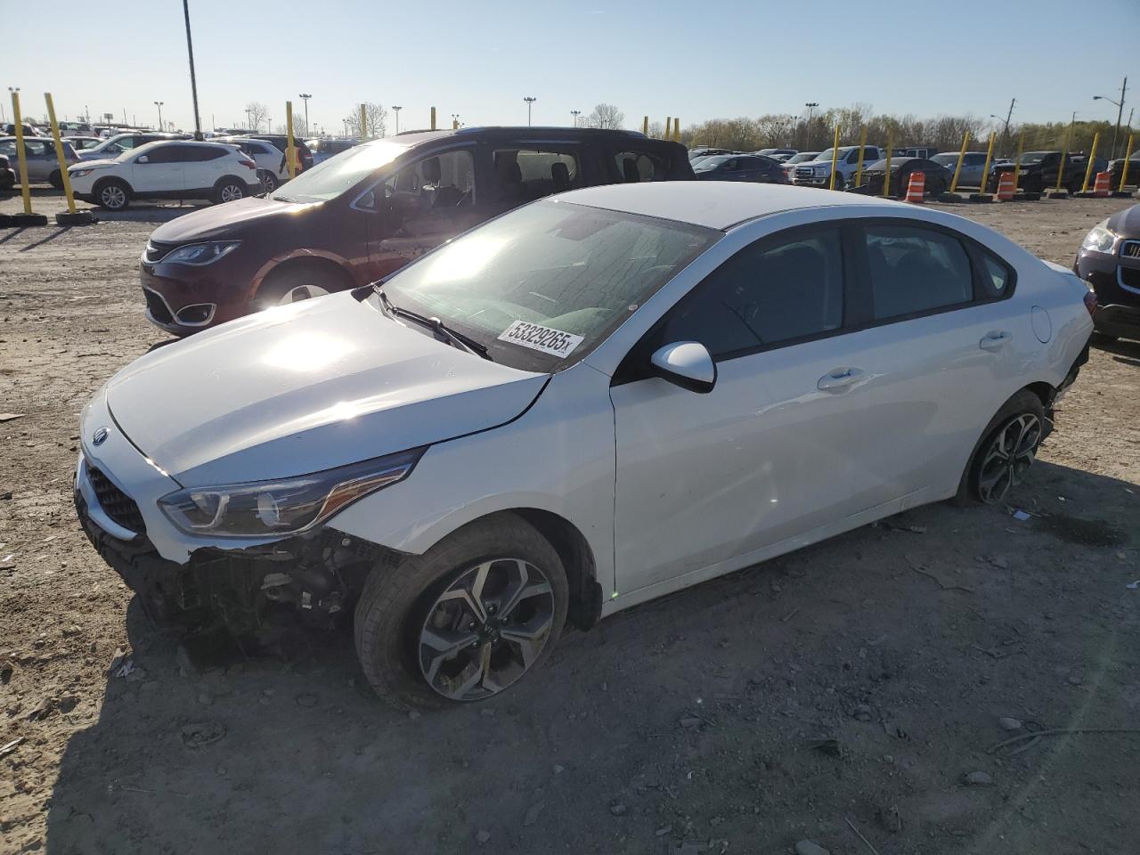 2019 Kia Forte Fe იყიდება Indianapolis-ში, IN - Front End
