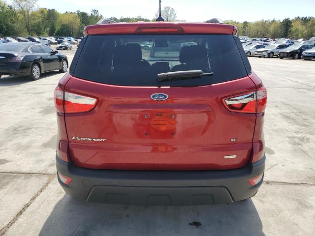  FORD ECOSPORT 2018 Czerwony