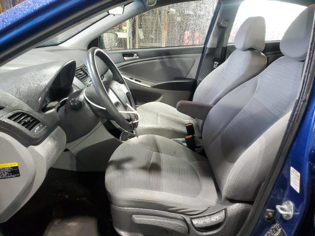  HYUNDAI ACCENT 2015 Granatowy