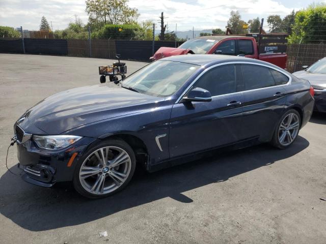  BMW 4 SERIES 2017 Синий
