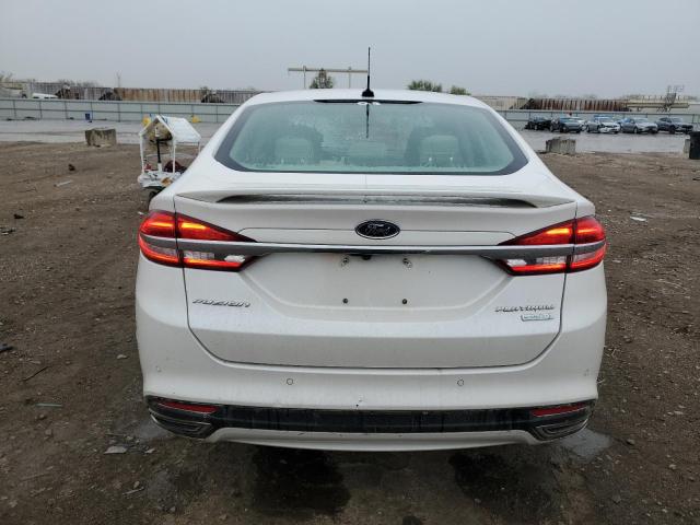 Sedans FORD FUSION 2017 White