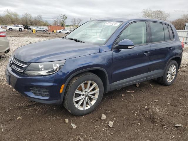  VOLKSWAGEN TIGUAN 2014 Granatowy