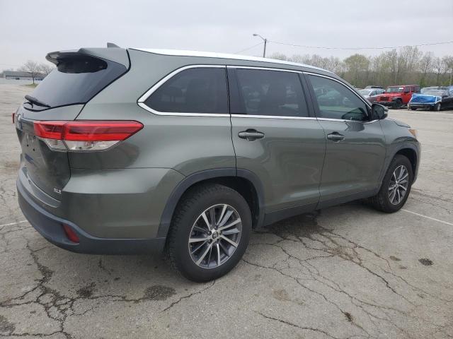  TOYOTA HIGHLANDER 2019 Zielony