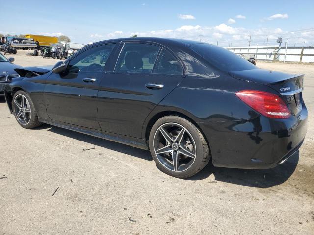  MERCEDES-BENZ C-CLASS 2018 Чорний