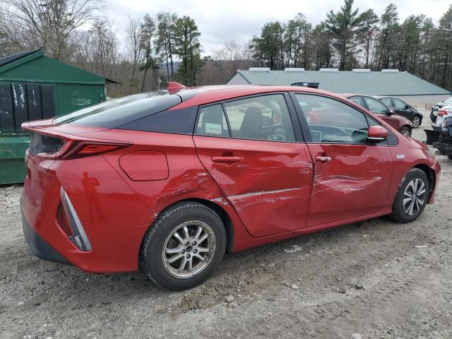  TOYOTA PRIUS 2017 Czerwony