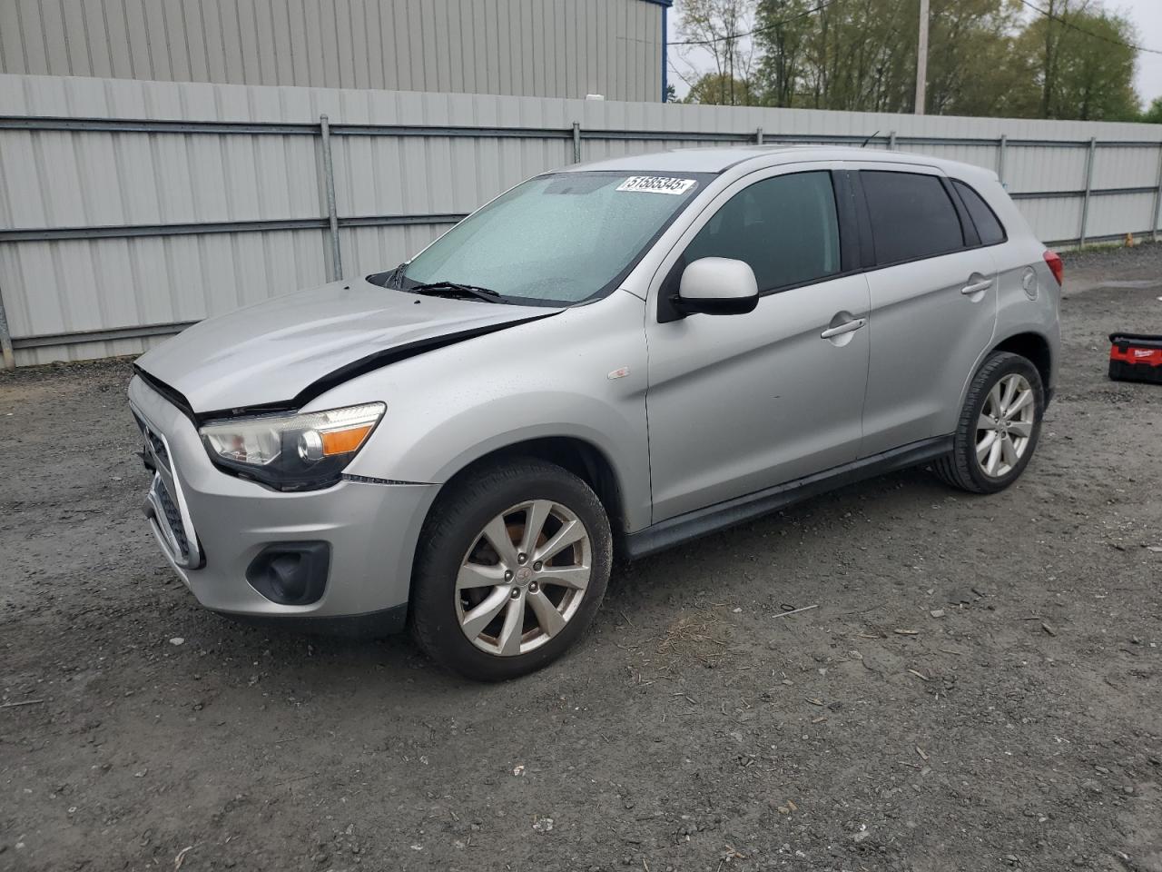 2015 Mitsubishi Outlander Sport Es en Venta en Gastonia, NC - Front End