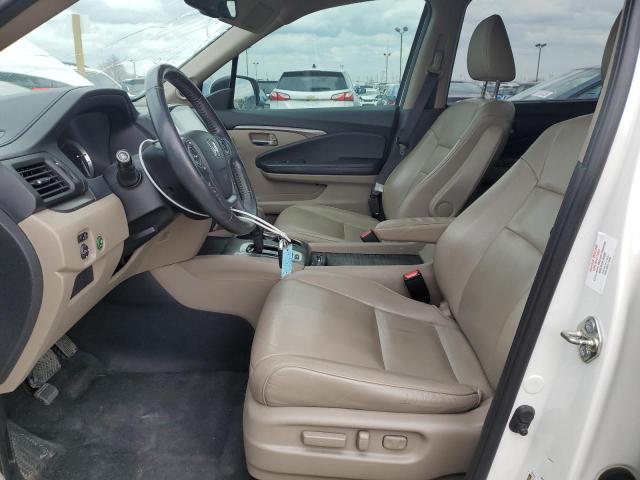  HONDA PILOT 2017 Білий