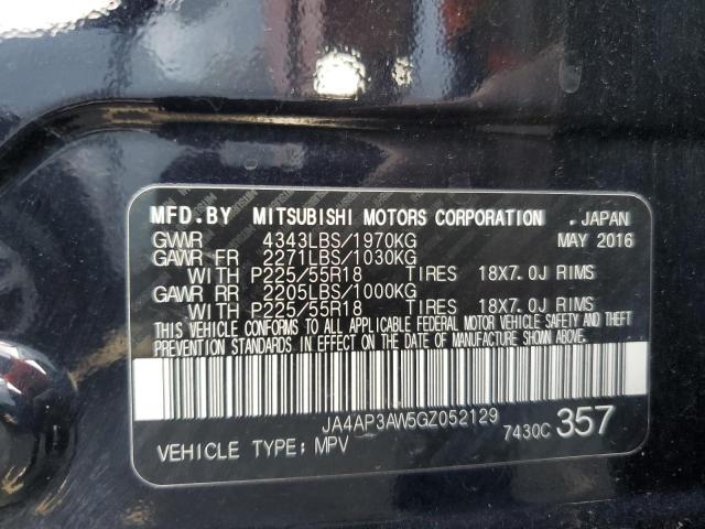 2016 MITSUBISHI OUTLANDER SPORT ES