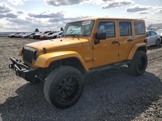 Parquets JEEP WRANGLER 2014 Pomarańczowy