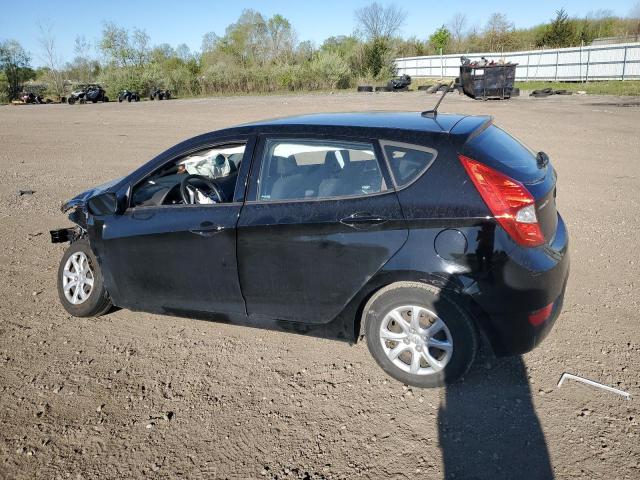 Hatchbacks HYUNDAI ACCENT 2013 Czarny