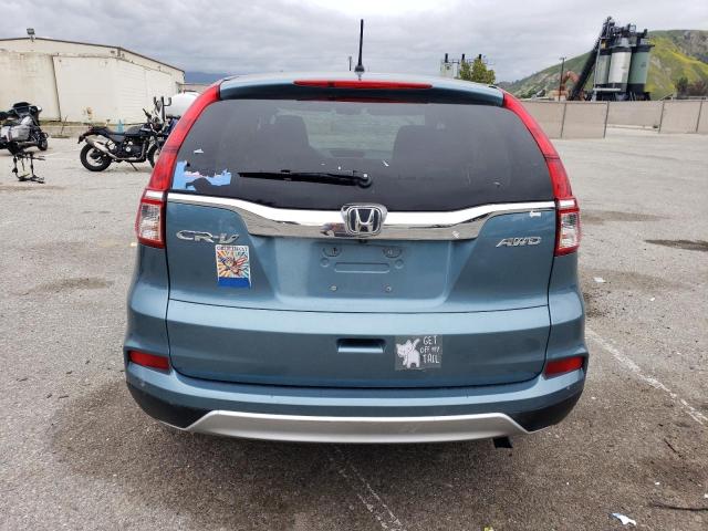 HONDA CRV 2015 Темно-бірюзовий