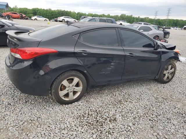Sedans HYUNDAI ELANTRA 2013 Czarny