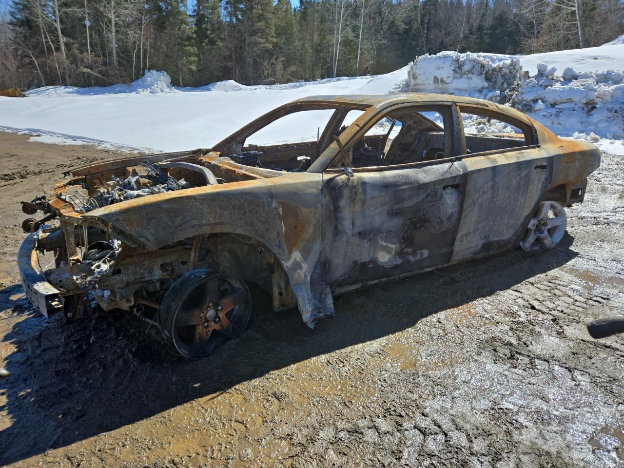 2022 Dodge Charger Gt للبيع في Montreal-est، QC - Burn