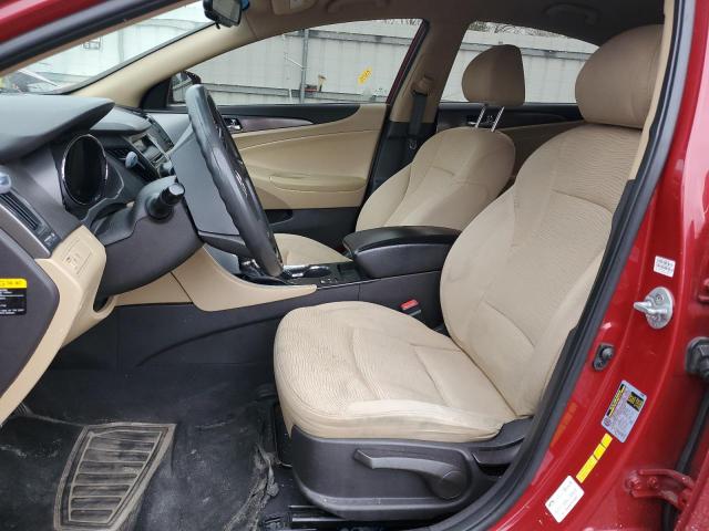  HYUNDAI SONATA 2013 Красный