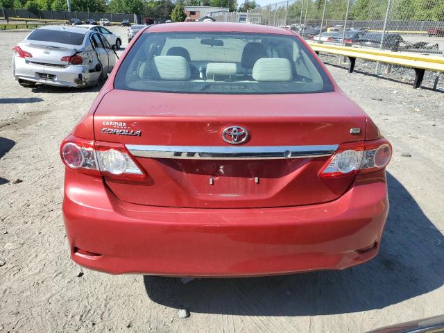 Седаны TOYOTA COROLLA 2013 Красный