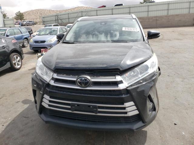  TOYOTA HIGHLANDER 2017 Czarny