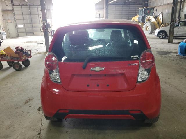  CHEVROLET SPARK 2014 Czerwony