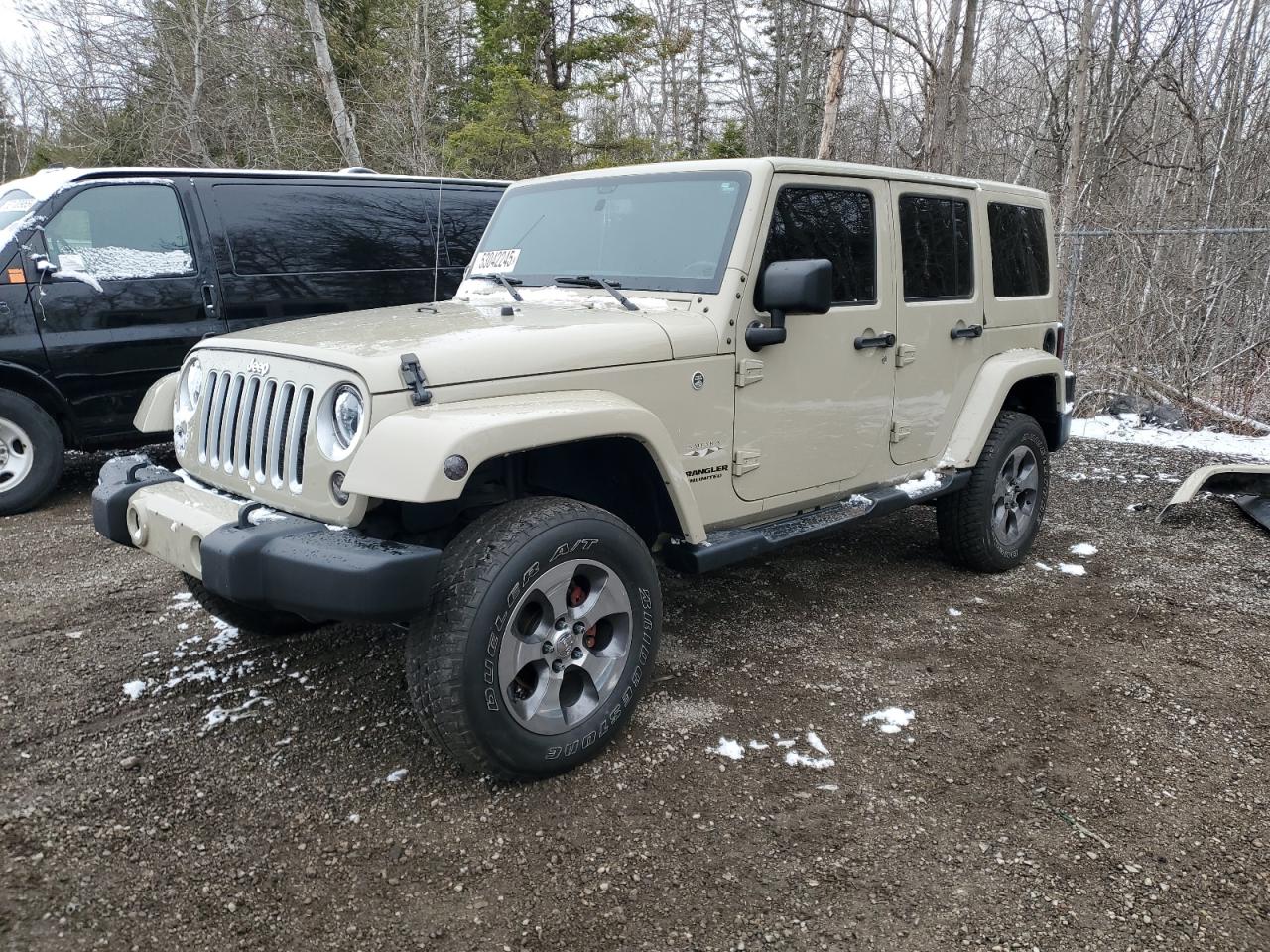 2017 Jeep Wrangler Unlimited Sahara for Sale in Cookstown, ON - Front End