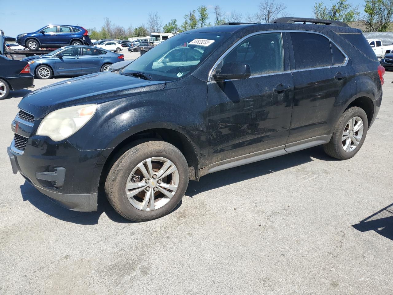 2010 Chevrolet Equinox Lt de vânzare în Bridgeton, MO - Hail