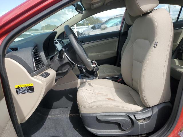  HYUNDAI ELANTRA 2018 Красный