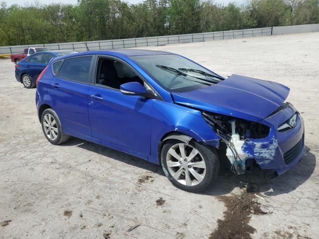  HYUNDAI ACCENT 2013 Granatowy