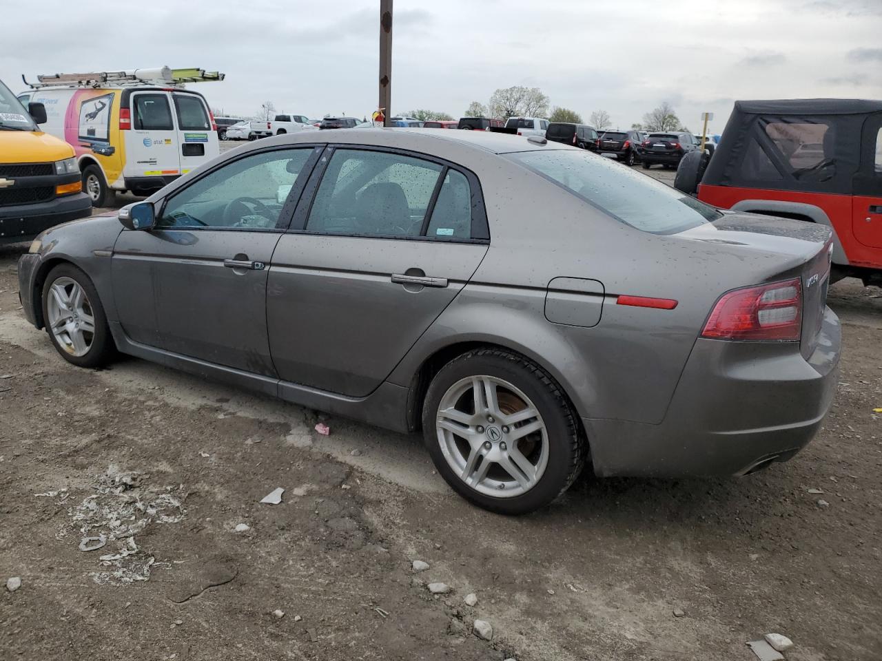 2007 Acura Tl grey null gas 19UUA66297A006458 photo #3