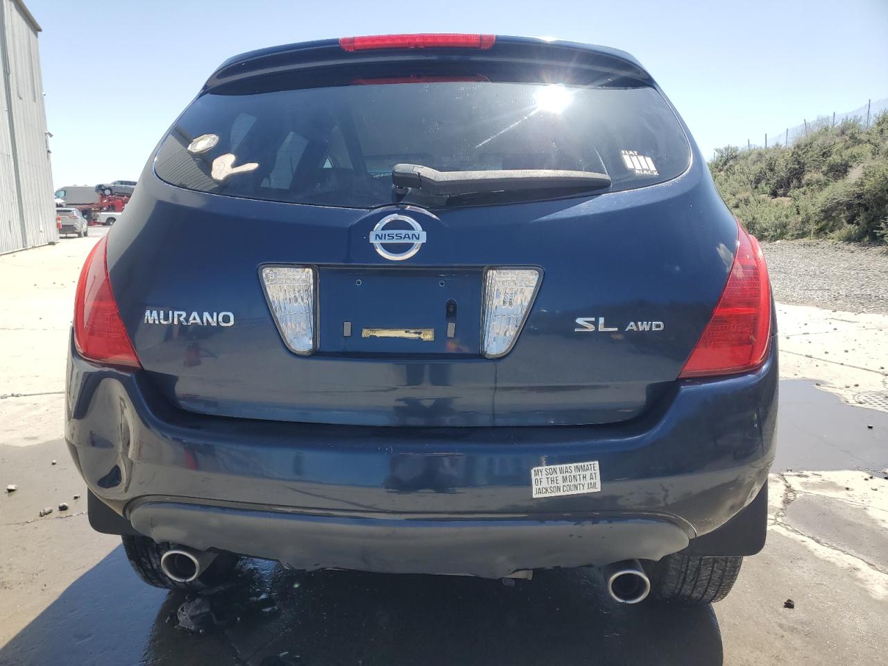 2004 Nissan Murano Sl VIN: JN8AZ08W44W343162 Lot: 53915615