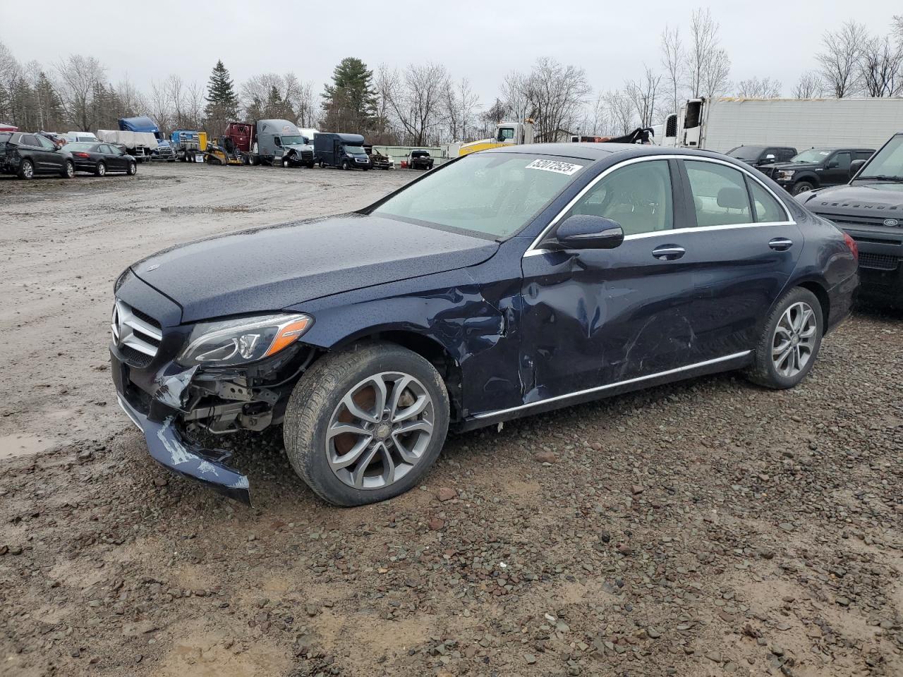 2015 Mercedes-Benz C 300 4Matic for Sale in Central Square, NY - Front End