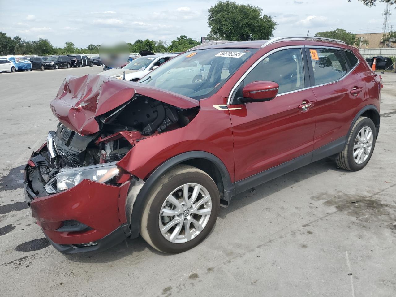 2021 Nissan Rogue Sport Sv en Venta en Orlando, FL - Front End
