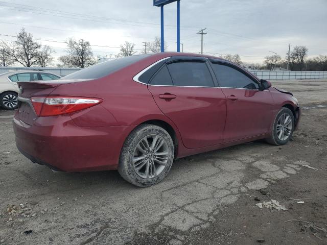  TOYOTA CAMRY 2016 Red