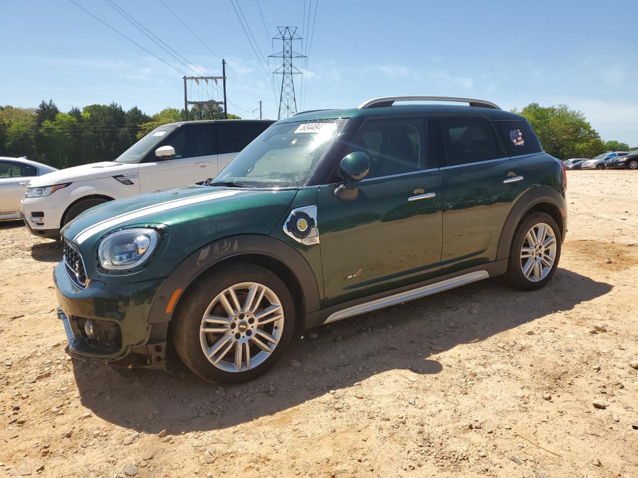 2019 Mini Cooper S E Countryman All4 na sprzedaż w China Grove, NC - Front End