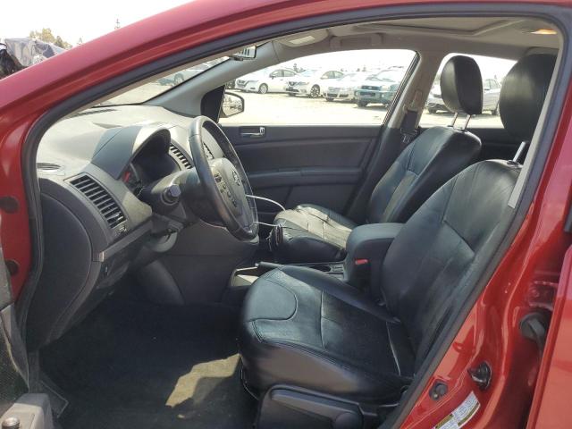  NISSAN SENTRA 2012 Красный