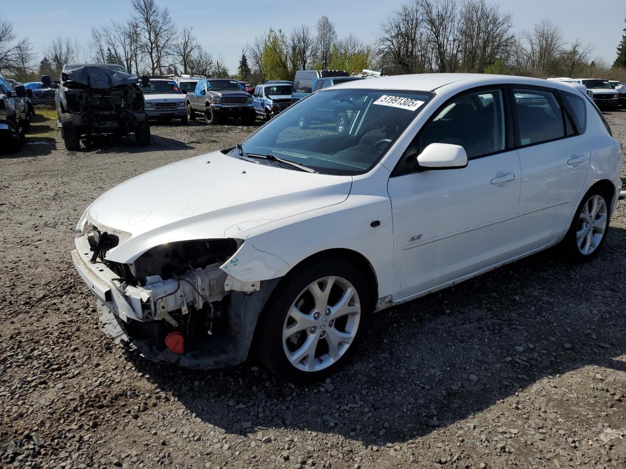 2008 Mazda 3 Hatchback იყიდება Portland-ში, OR - Frame Damage