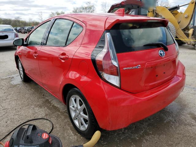  TOYOTA PRIUS 2015 Red