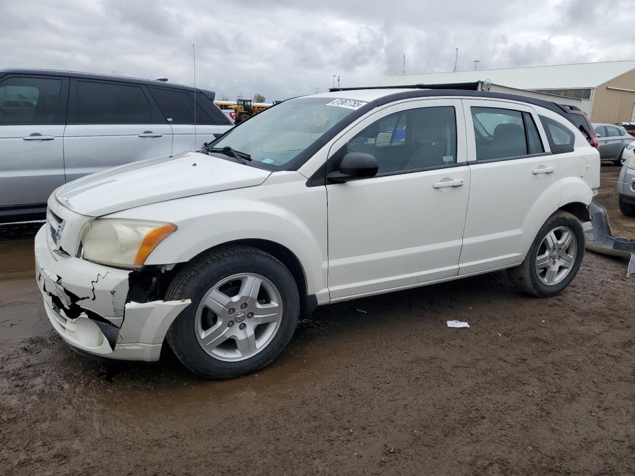 2010 Dodge Caliber Sxt white null gas 1B3CB4HA2AD571559 photo #1