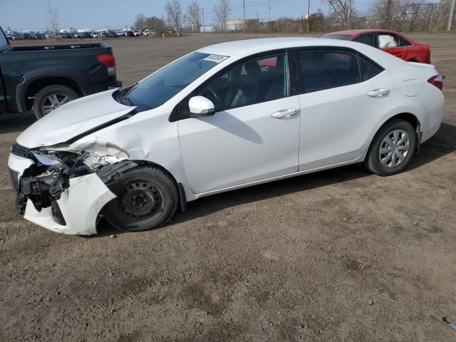  TOYOTA COROLLA 2016 Белый