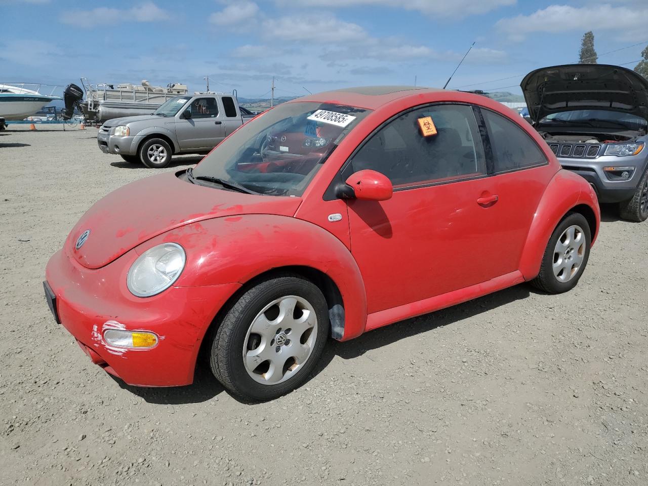 2003 Volkswagen New Beetle Gls de vânzare în American Canyon, CA - Vandalism