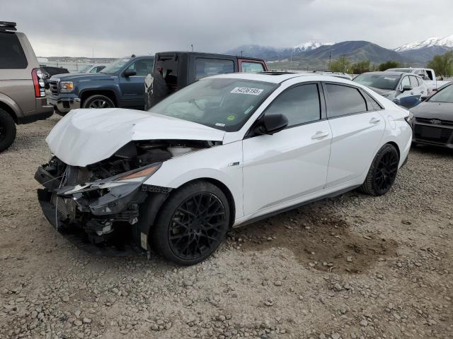  HYUNDAI ELANTRA 2021 Белый