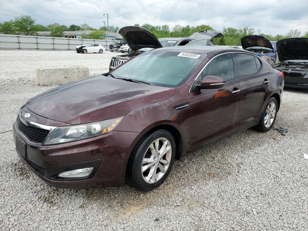 2012 Kia Optima Lx იყიდება Louisville-ში, KY - Hail