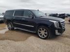 2016 Cadillac Escalade Esv Luxury продається в Amarillo, TX - Hail
