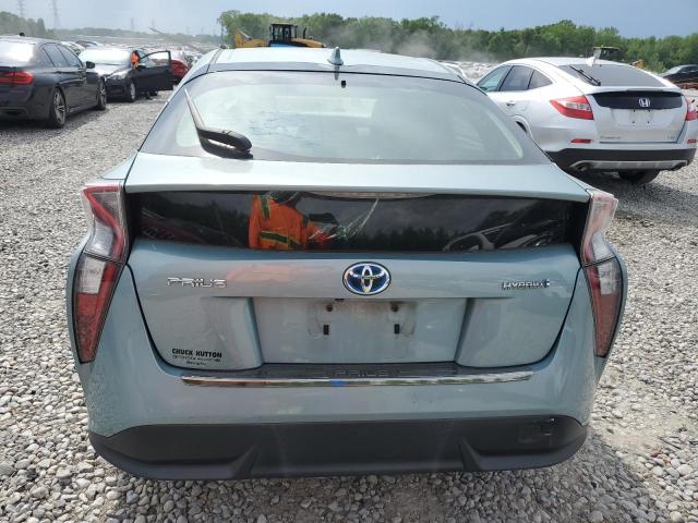  TOYOTA PRIUS 2016 Бирюзовый