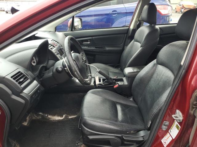 Sedans SUBARU IMPREZA 2013 Czerwony