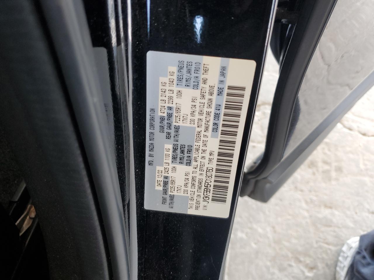 MAZDA CX-5 SELEC 2023 VIN JM3KFBBM5P0180760 zdjęcie 13